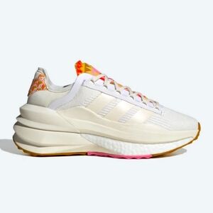 ✨New Women's Sz 7.5 adidas Avryn_X  adidas boost Cloud White Gold Running Shoes!